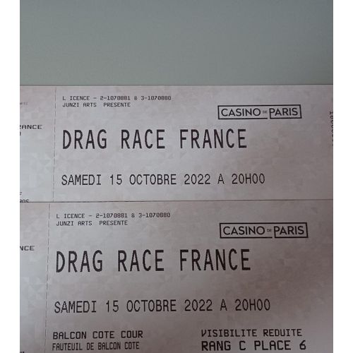 Tickets Pour Drag Race France - 15 Octobre 2022