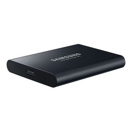 Samsung T5 MU-PA1T0 - SSD - chiffr&eacute; - 1 To - externe (portable) - USB 3.1 Gen 2 (USB-C connecteur) - AES 256 bits - noir profond