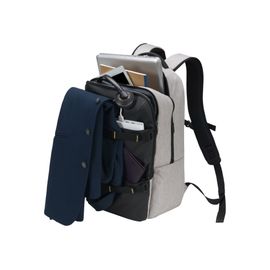 DICOTA Backpack MOVE - Sac à dos pour ordinateur portable - 13" - 15.6" - gris clair