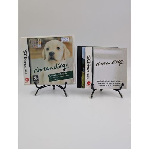 Jeu Nintendo Ds Nintendogs Labrador & Friends En Boite, Complet (Boite Es/Pt/It Jeu Dispo En Fr)