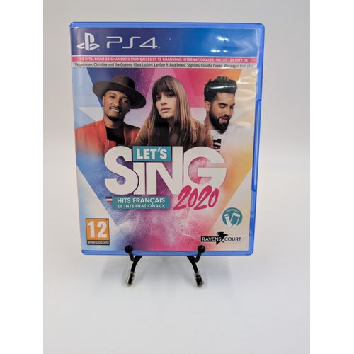 Jeu Playstation 4 Let's Sing 2020 Hits Français Et Internationaux En Boite, Sans Notices