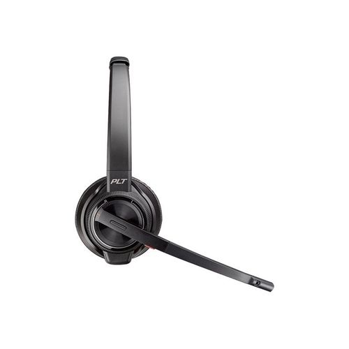 Poly Savi 8200 Series W8210/A - Micro-casque - sur-oreille - DECT / Bluetooth - sans fil - Suppresseur de bruit actif