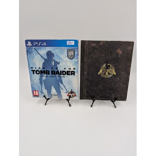 Jeu Playstation 4 Rise Of The Tomb Raider (20ème Anniversaire) En Boite, Complet (Livre Légèrement Abîmé)