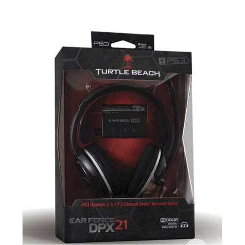 Casque gaming turtle beach + dolby 5.1/7.1 son ambiophonique ps3 ps4 ps5  xbox