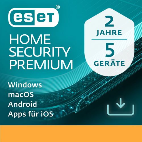 Eset Home Security Premium - 5 User, 2 Years - Esd-Download Esd