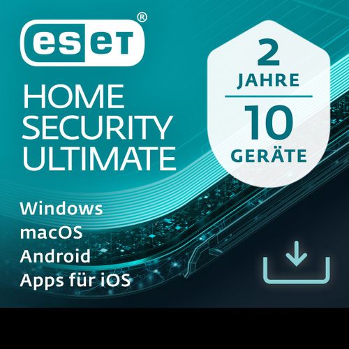 Eset Home Security Ultimate - 10 User, 2 Years - Esd-Download Esd