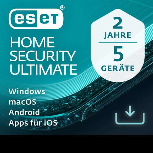Eset Home Security Ultimate - 5 User, 2 Years - Esd-Download Esd