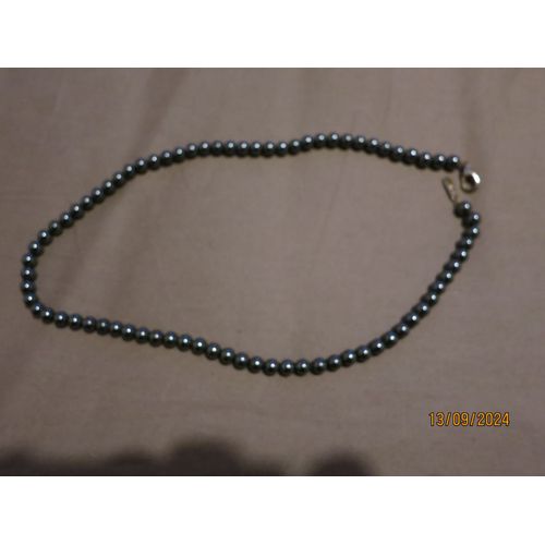 Collier En Perle Noir