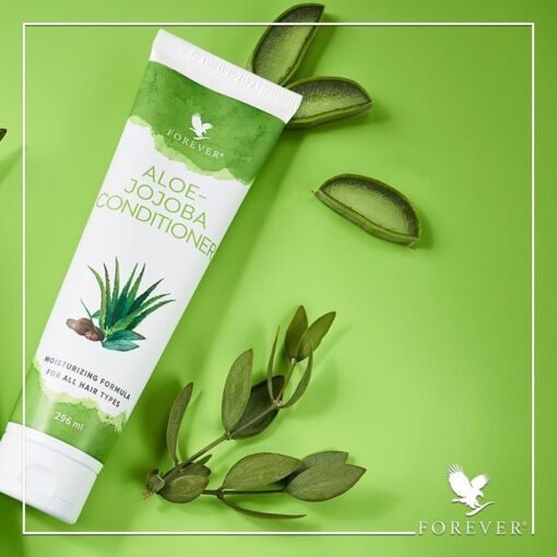 Shampoing Forever Aloe-Jojoba 296ml - Apaisant Et Hydratant - Bio, Sans Sulfate Et Cruelty Free - Pour Tous Types De Cheveux