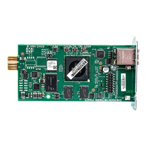 Liebert Intellislot Carte de plate-forme Unity - Carte de supervision distante - Liebert IntelliSlot - 100Mb LAN - 100Base-TX - pour Liebert GXT4; GXE GXE3