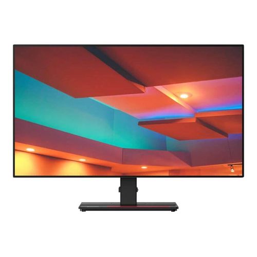 Lenovo ThinkVision P27h-20 - Écran LED - 27" - 2560 x 1440 QHD @ 60 Hz - IPS - 350 cd/m² - 1000:1 - 4 ms - HDMI, DisplayPort, USB-C - haut-parleurs - noir corbeau
