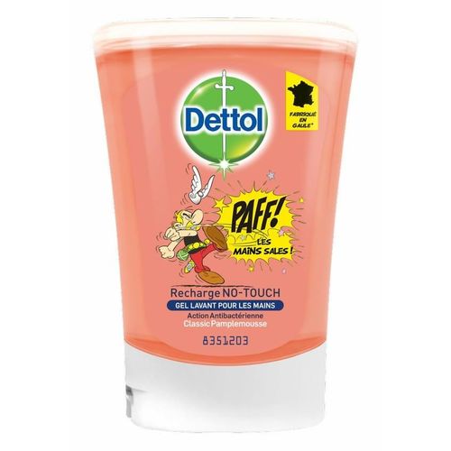 Dettol Lot De 6 Recharges De Savon 250 Ml Pour Distributeur No Touch Classic Pamplemousse 