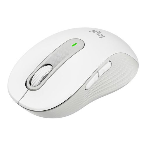 Logitech Signature M650 pour les entreprises - Souris - sans fil - 2.4 GHz, Bluetooth - récepteur USB Logitech Logi Bolt - blanc cassé