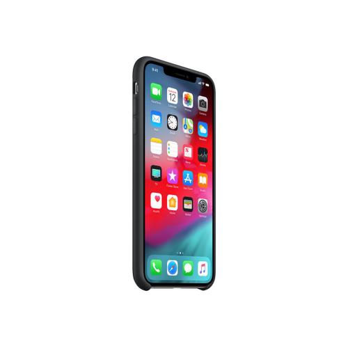 Apple - Coque De Protection Pour Téléphone Portable - Silicone - Noir - Pour Iphone Xs Max