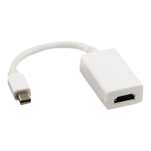 Lindy - Adaptateur vidéo - Mini DisplayPort mâle pour HDMI femelle - 20 cm - blanc
