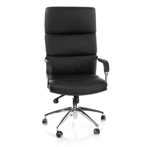 Siège De Bureau / Siège De Direction Brunello 20, Simili Cuir Noir Hjh Office