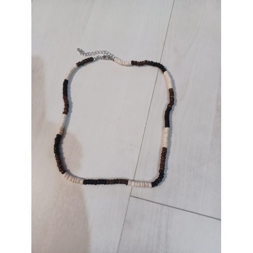 Collier Perles De Bois