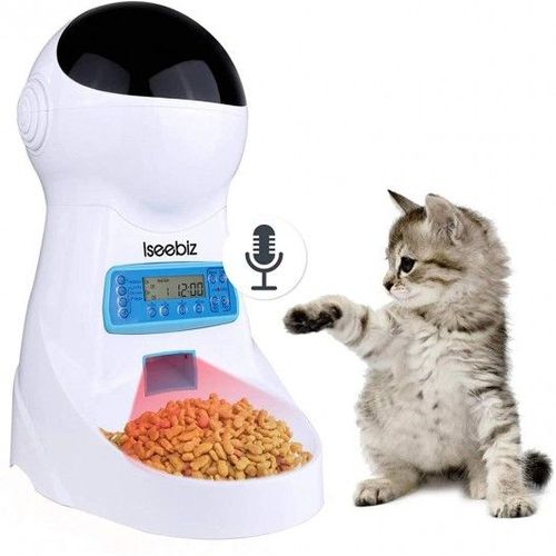 Distributeur De Nourriture Iseebiz 3l, Une Meilleure Nutrition Pour Vos Animaux