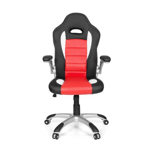 Chaise Gaming / Chaise De Bureau Game Sport Rouge / Noir Hjh Office