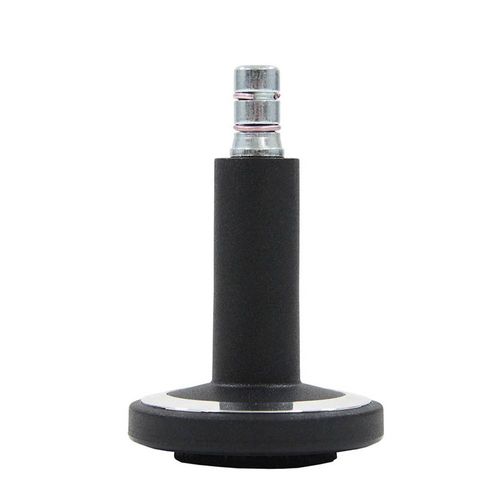 5 X Patins Glisseurs Stato-M Tige 11 Mm / 60 Mm Pieds Avec Feutre Noir/Chrome (Lot De 5) Hjh Office
