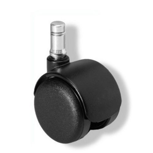 5 Roulettes Pour Sols Durs 10mm / 50mm, Roulettes Sols Durs Pour Siège De Bureau, Freinage En Positi