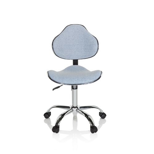 Chaise Pour Enfant / Chaise De Bureau Pour Enfant Kiddy Gti-3 Tissu Bleu Hjh Office