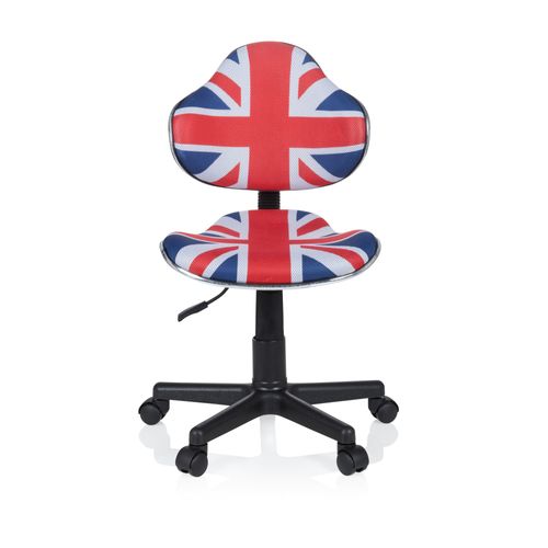 Chaise De Burau Enfant / Chaise Bureau Pour Enfants Kiddy Gti-2 Flag Tissu Hjh Office