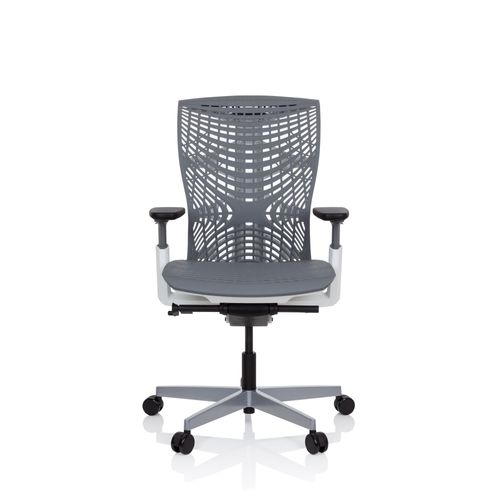 Chaise De Bureau / Siège Pivotant Skope Tpe Gris Hjh Office