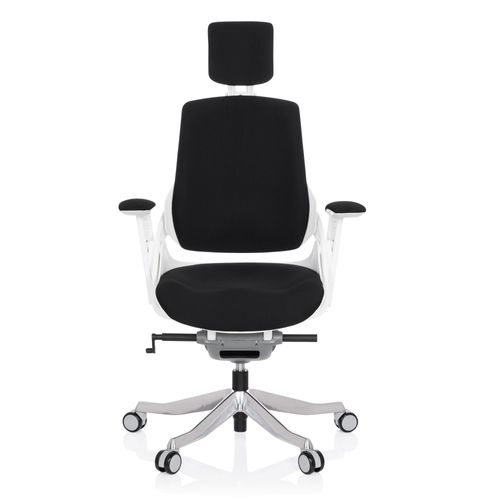 Chaise De Bureau / Chaise Pivotante Spektre Tissu Noir Hjh Office