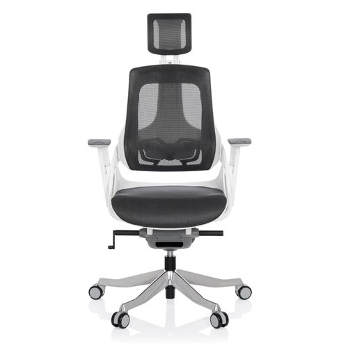Chaise De Bureau / Chaise Pivotante Spektre Tissu Maille Gris Hjh Office