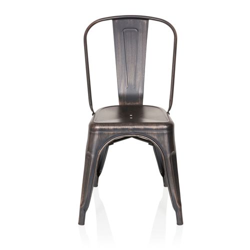 Chaise Vantaggio Comfort Noir / Or Hjh Office