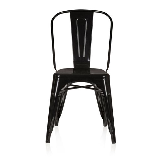 Chaise Vantaggio Comfort Métallique Noir Hjh Office