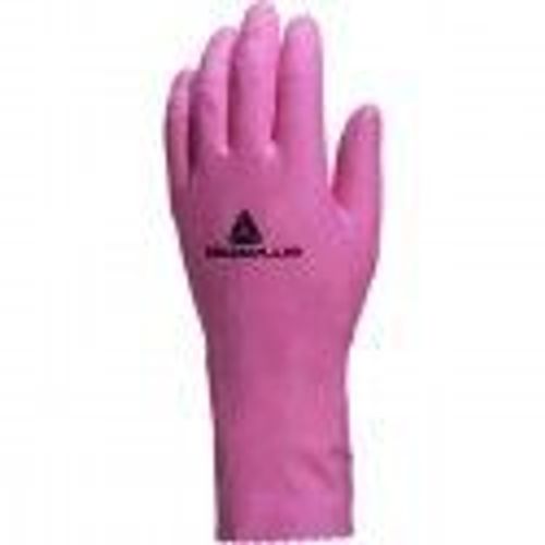 Gant de protection travaux entretien nettoyage 100% latex taille 9 DELTA PLUS
