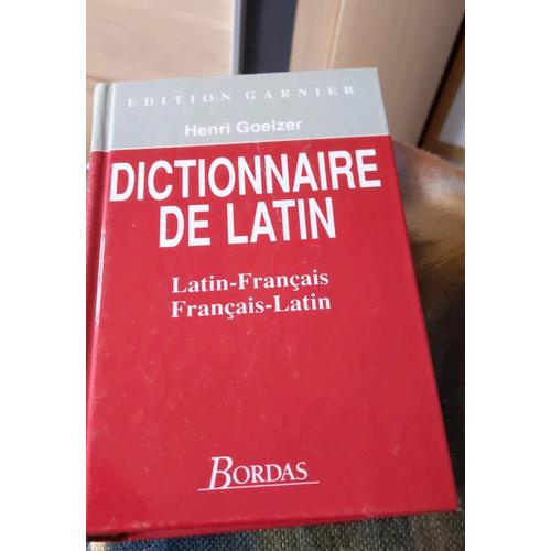 Dictionnaire De Latin Bordas