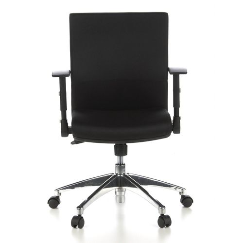 Siège De Bureau / Siège Pivotant Laguna Pro, Tissu Noir Hjh Office
