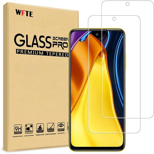 2 Pack Protecteur D'écran Pour Xiaomi Poco M3 Pro 5g Xiaomi Redmi 10, Sans Empreintes Digitales, Protecteur D'écran En Verre Trempé Xiaomi Poco M3 Pro 5g