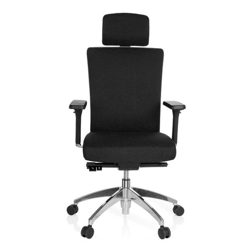 Siège De Bureau / Fauteuil De Direction Astra Lux Noir Hjh Office