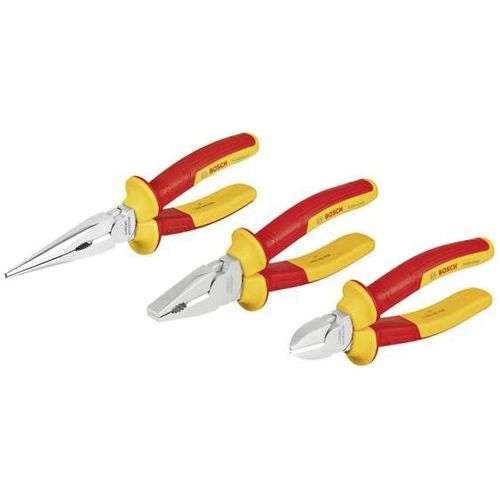 Vde Zangen-set Professional, 3-teilig (rot/gelb)