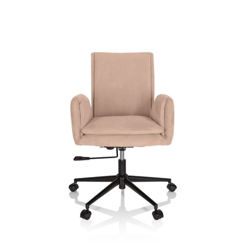Siège De Bureau À Domicile Flow Pro Beige Hjh Office