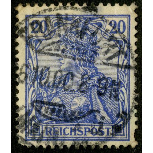 Timbre Oblitéré Reichspost 20
