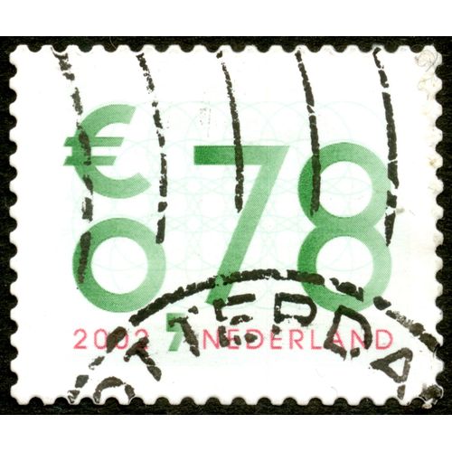 Timbre Oblitéré Nederland, 2002, E 0.78
