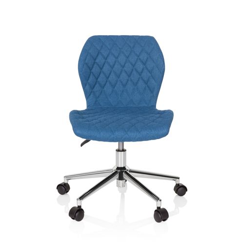 Chaise De Bureau / Chaise D'enfant Pour Enfants Joy Ii Tissu Bleu Hjh Office