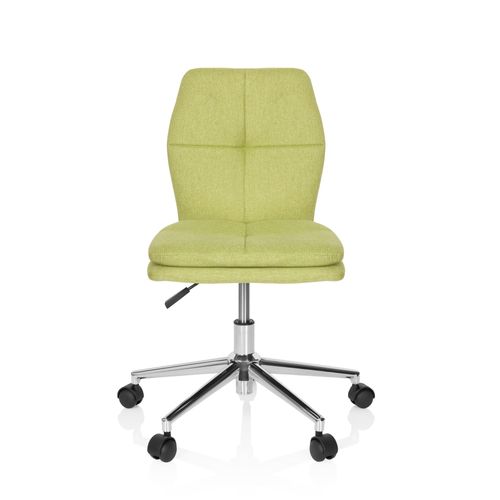 Chaise De Bureau / Chaise D'enfant Pour Enfants Joy I Tissu Vert Clair Hjh Office