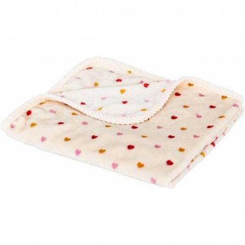 Plaid Bébé 75x100 Cm Amour Flanelle