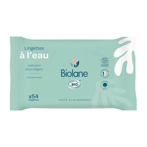 Lingettes À L'eau Bébé Bio X54