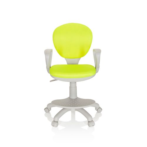 Chaise Pour Enfant / Chaise De Bureau Pour Enfant Kid Colour G1 Tissu Vert Hjh Office