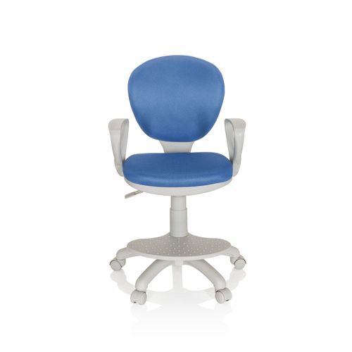 Chaise Pour Enfant / Chaise De Bureau Pour Enfant Kid Colour G1 Tissu Bleu Hjh Office