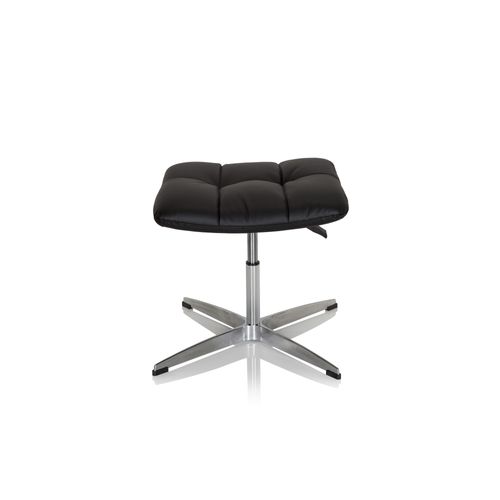 Tabouret / Siège Pivotant Saranto Tissu Gris Foncé Hjh Office