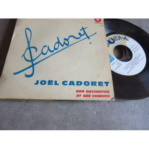 45 Tours Joel Cadoret La Canne Et Le Chapeau : Je Vous Aime : ; Mister Paganini : L Horrible Tango Ref Parole Musique 2005 (( Dedicace