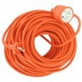 Rallonge prolongateur électrique jardin 15 mètres 3x1.5mm² fiche M-F 16A DHOME